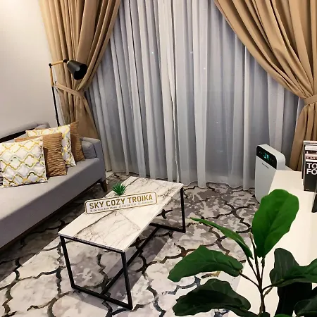 Sky Cozy Troika Residence: Pool & City View Apartments Kota Bharu Exterior photo