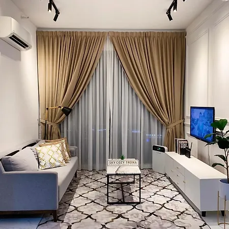 Sky Cozy Troika Residence: Pool & City View Apartments Kota Bharu Exterior photo