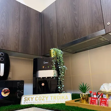 Sky Cozy Troika Residence: Pool & City View Apartments Kota Bharu Exterior photo