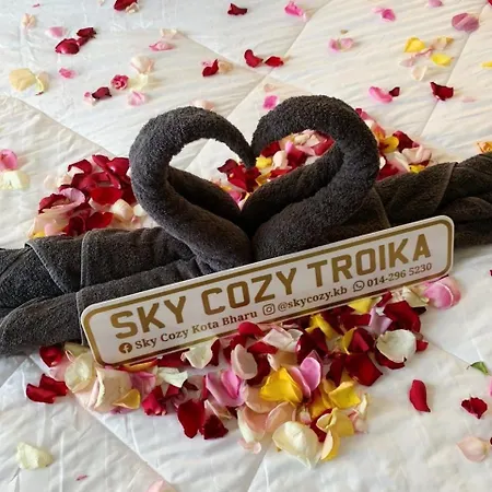 Sky Cozy Troika Residence: Pool & City View Apartments Kota Bharu Exterior photo