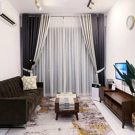 Sky Cozy Troika Residence: Pool & City View Apartments Kota Bharu Exterior photo