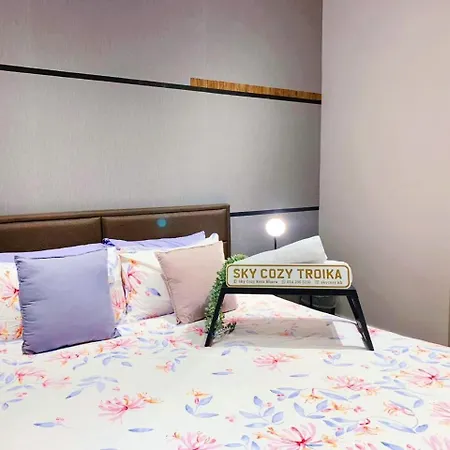 Sky Cozy Troika Residence: Pool & City View Apartments Kota Bharu Exterior photo