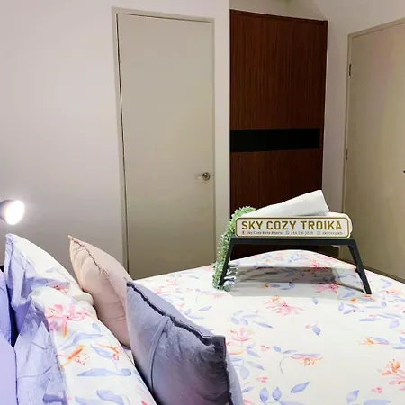 Sky Cozy Troika Residence: Pool & City View Apartments Kota Bharu Exterior photo