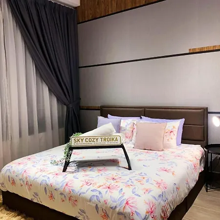 Sky Cozy Troika Residence: Pool & City View Apartments Kota Bharu Exterior photo