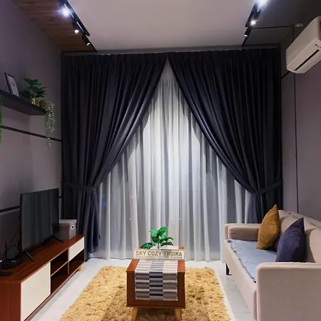 Sky Cozy Troika Residence: Pool & City View Apartments Kota Bharu Exterior photo