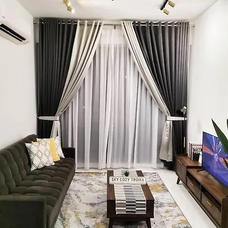 Sky Cozy Troika Residence: Pool & City View Apartments Kota Bharu Exterior photo