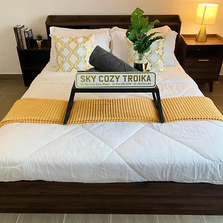 Sky Cozy Troika Residence: Pool & City View Apartments Kota Bharu Exterior photo