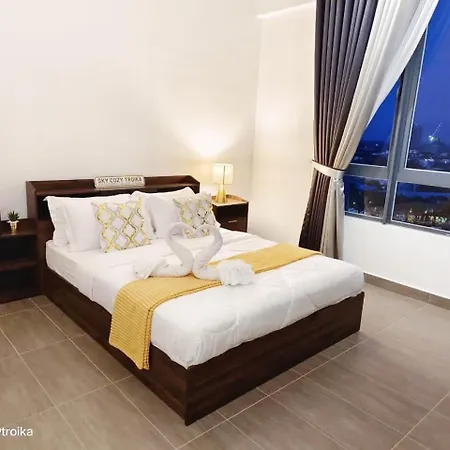 Sky Cozy Troika Residence: Pool & City View Apartments Kota Bharu Exterior photo