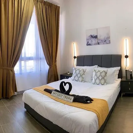 Sky Cozy Troika Residence: Pool & City View Apartments Kota Bharu Exterior photo