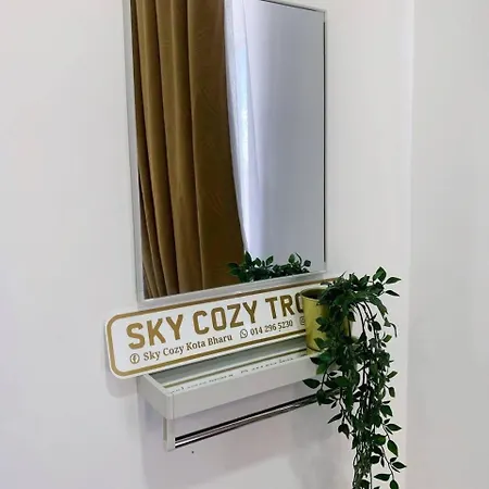 Sky Cozy Troika Residence: Pool & City View Apartments Kota Bharu Exterior photo